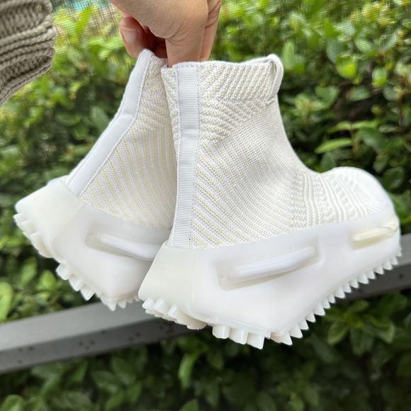 Adidas NMD S1 High Off White Women's Athletic Shoes ID4266 - Picture 3 of 11